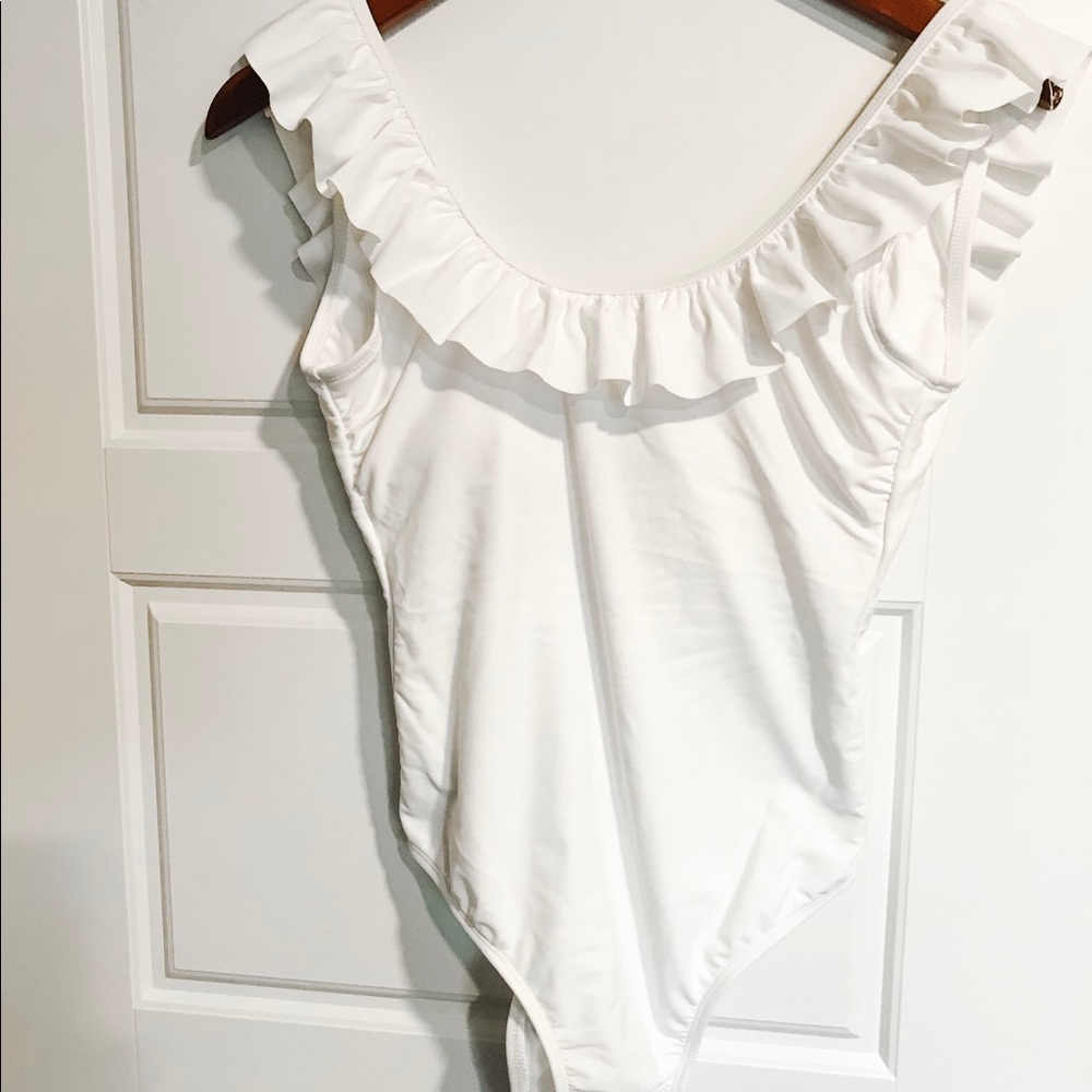 One piece ruffle swimsuit